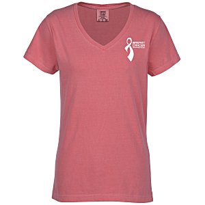 Comfort Colors Midweight V-Neck T-Shirt - Ladies' Main Image