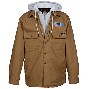Dickies Hooded Duck Quilted Shirt Jacket Main Image