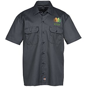 Dickies Flex Relaxed Fit SS Twill Work Shirt Main Image