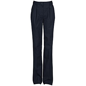 Chino Blend Pleated Pants - Ladies' Main Image