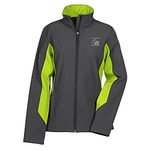 Crossland Colorblock Soft Shell Jacket - Ladies' - Clearance Main Image