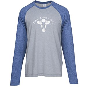 Voltage Tri-Blend Wicking LS T-Shirt - Men's - Colorblock Main Image