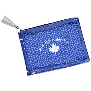 Geometric Clear Pouch Main Image