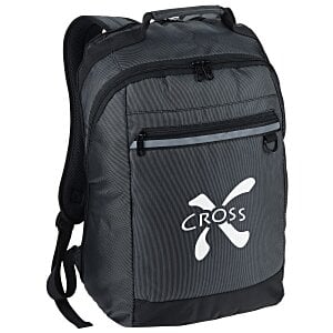 Roman Reflective Laptop Backpack Main Image