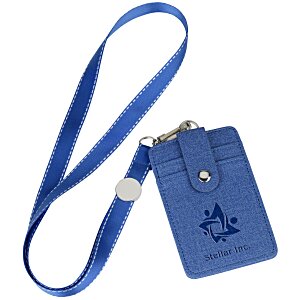 Double Pocket RFID Neck Wallet Main Image