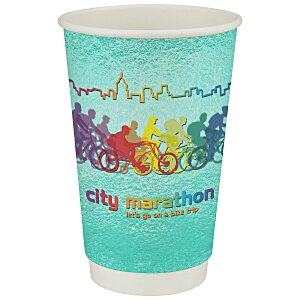 Full Color Insulated Paper Cup - 16 oz. Main Image