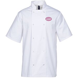 Artisan Lightweight Short Sleeve Chef Jacket Main Image