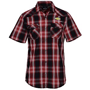 Burnside Western Plaid Shirt Main Image