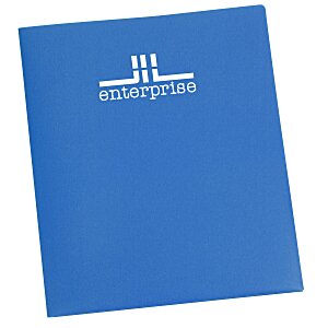 Basic 2-Pocket Poly Folder - 24 hr Main Image
