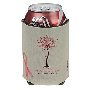 Koozie® Chill Collapsible Can Cooler - Pink Ribbon Main Image