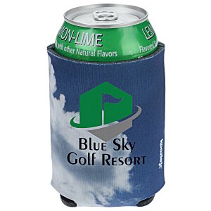 Koozie® Chill Collapsible Can Cooler - Clouds Main Image