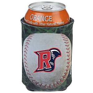 Koozie® Chill Collapsible Can Cooler - Baseball Main Image