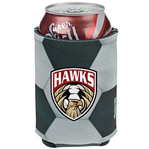Koozie® Chill Collapsible Can Cooler - Soccer Ball Main Image