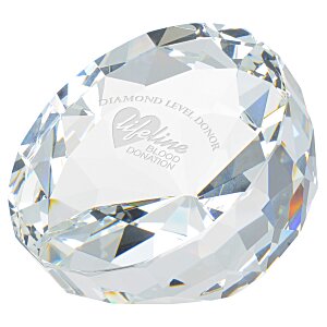 Brilliant Gem Crystal Paperweight Main Image