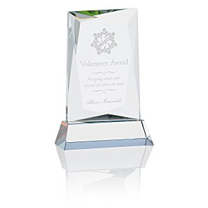 Achievement Crystal Award - 6" - 24 hr Main Image