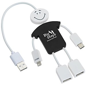 TechMate 2.0 Duo Charging Cable and USB Hub - 24 hr Main Image