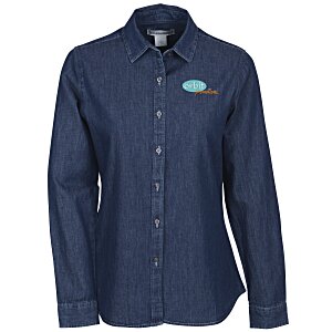 Stonewashed Denim Shirt - Ladies' Main Image