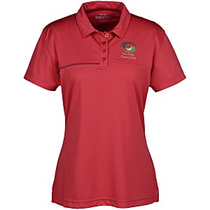 Contrast Piping Performance Polo - Ladies' Main Image