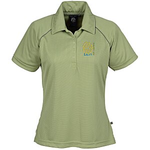 Quad Contrast Piping Performance Polo - Ladies' Main Image