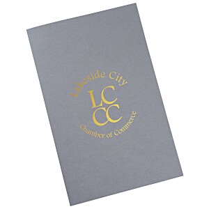 Foil Stamped Legal Pocket Folder - Linen Main Image