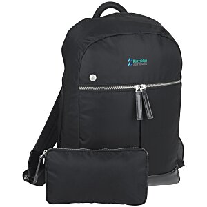 Travis & Wells Lilah Laptop Backpack - Embroidered Main Image