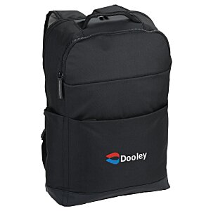 Mobile Office Laptop Backpack - Embroidered Main Image