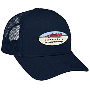 Transporter Snapback Meshback Cap - Full Color Patch Main Image