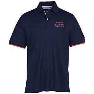 Tommy Hilfiger Sanders Tipped Cotton Polo Main Image