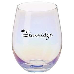 Iridescent Stemless Wine Glass - 17 oz. Main Image