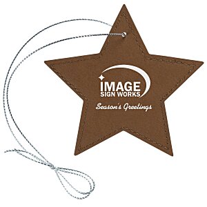 Leatherette Ornament - Star Main Image