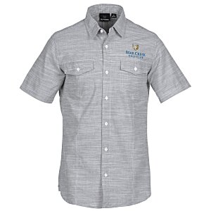 Burnside Textured Short Sleeve Shirt Main Image