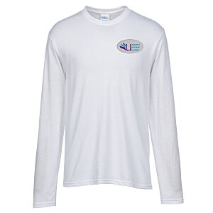 Team Favorite Blended LS T-Shirt - Men's - White - Embroidered Main Image