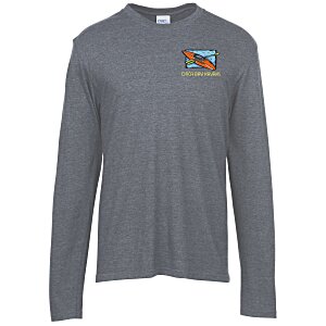 Team Favorite Blended LS T-Shirt - Men's - Colors - Embroidered Main Image