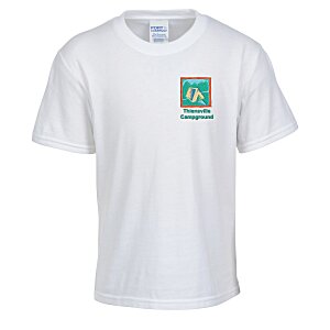 Team Favorite Blended T-Shirt - Youth - White - Embroidered Main Image