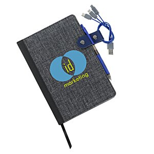 Grafton Notebook with Charging Cable and Pen Main Image