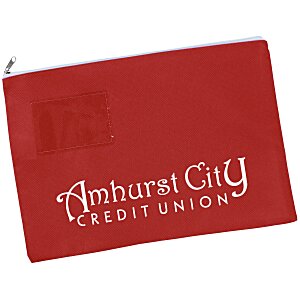 Polypropylene Document Holder with Business Card Window - 24 hr Main Image