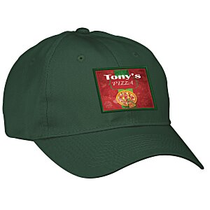 Twill Unstructured Cap - Full Color Patch Main Image