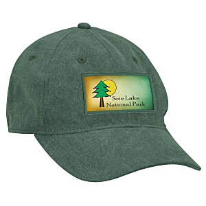 Authentic Pigment Pigment-Dyed Baseball Cap - Full Color Patch Main Image