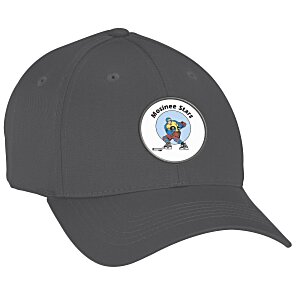 Cotton Twill Structured Cap - Full Color Patch Main Image