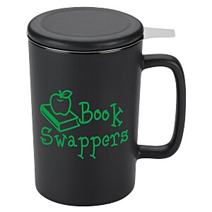 Tulsa Tea & Coffee Mug with Lid - 14 oz. Main Image