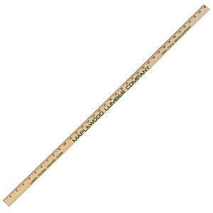 Clear Lacquer Yardstick - 1-1/8" x 1/8" Main Image