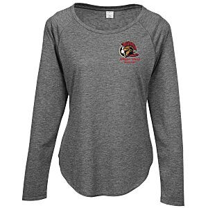 Voltage Tri-Blend Wicking LS T-Shirt - Ladies' - Embroidered Main Image