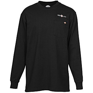Dickies Heavyweight Work LS T-Shirt - Embroidered Main Image