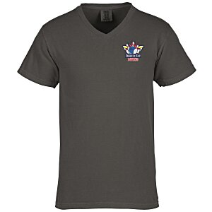 Comfort Colors Midweight V-Neck T-Shirt - Men's - Embroidered Main Image