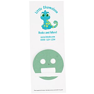 Plant-A-Shape Herb Garden Bookmark - Smile Main Image