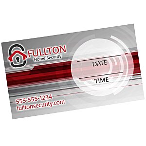 Repositionable Appointment Card Sticker - Circle Main Image