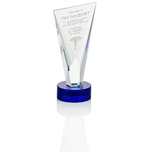 Valiant Crystal Award - 7" - 24 hr Main Image