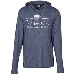 Electric Tri-Blend Wicking Hooded Tee - Men's Main Image