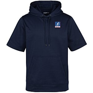 Sport-Wick Short Sleeve Hoodie Main Image