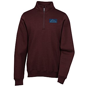 Fashion 1/4-Zip Pullover - Embroidered Main Image